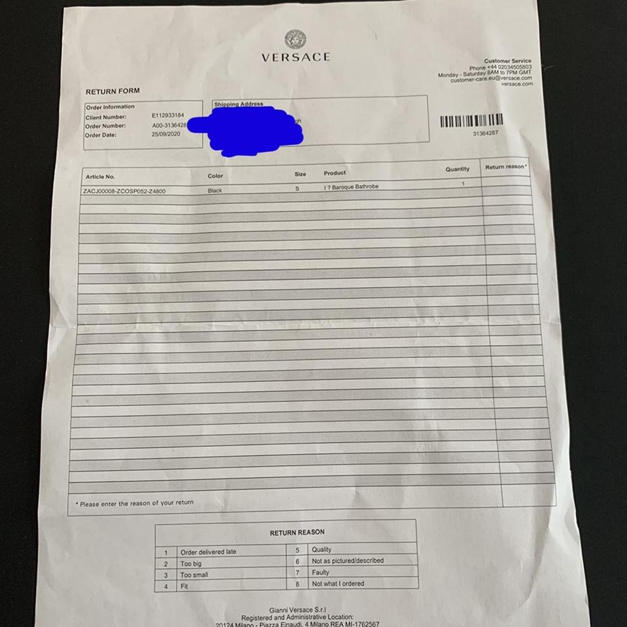 Versace dressing gown / robe Sizesmall Rrp... Depop