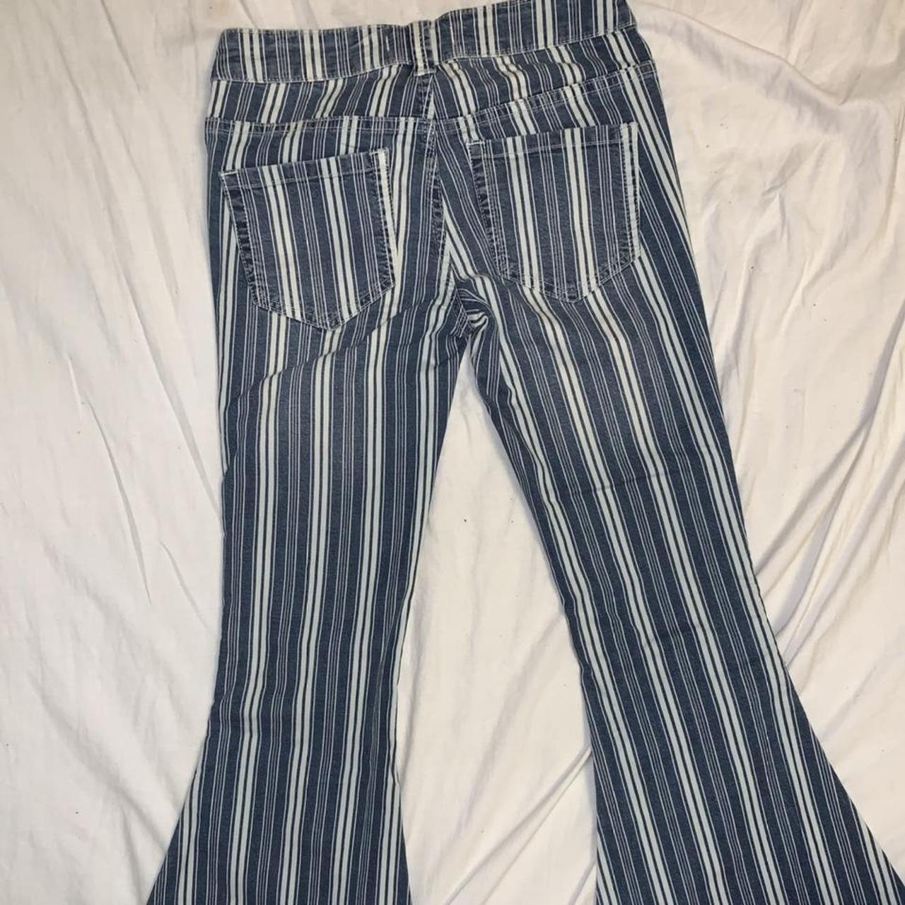 Free People flared jeans - so cool and unique.... - Depop