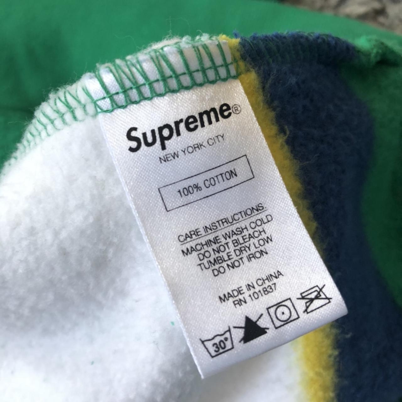 Supreme box logo F16 sage green hoodie - Depop