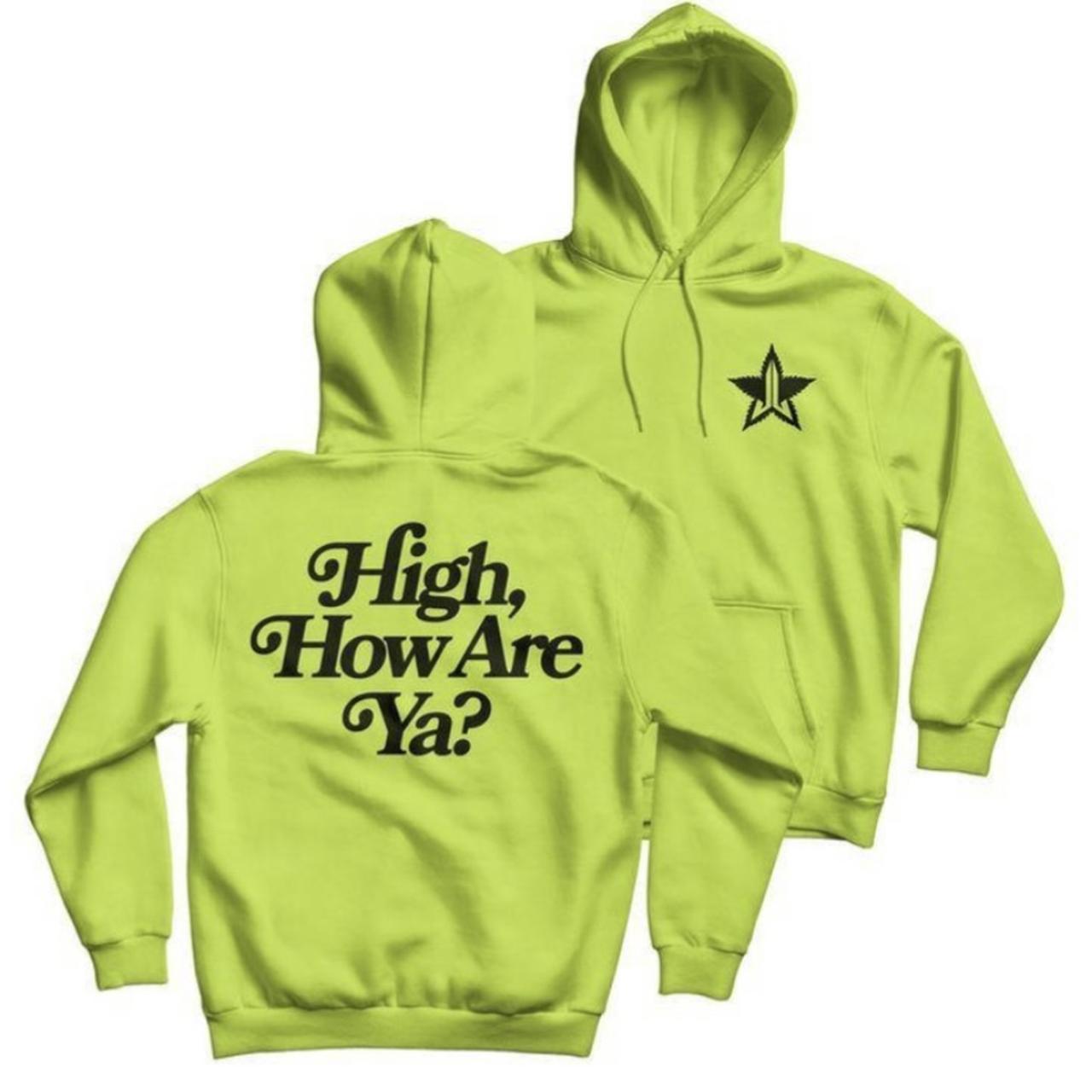 Jeffree star green clearance hoodie