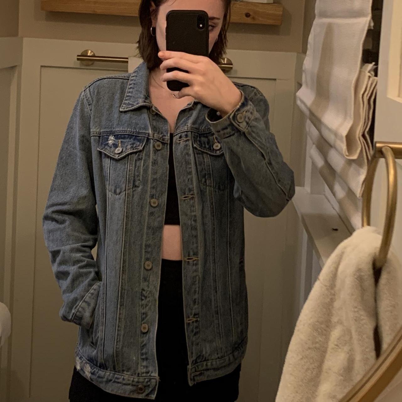 Marshall Women's Blue Coat Depop