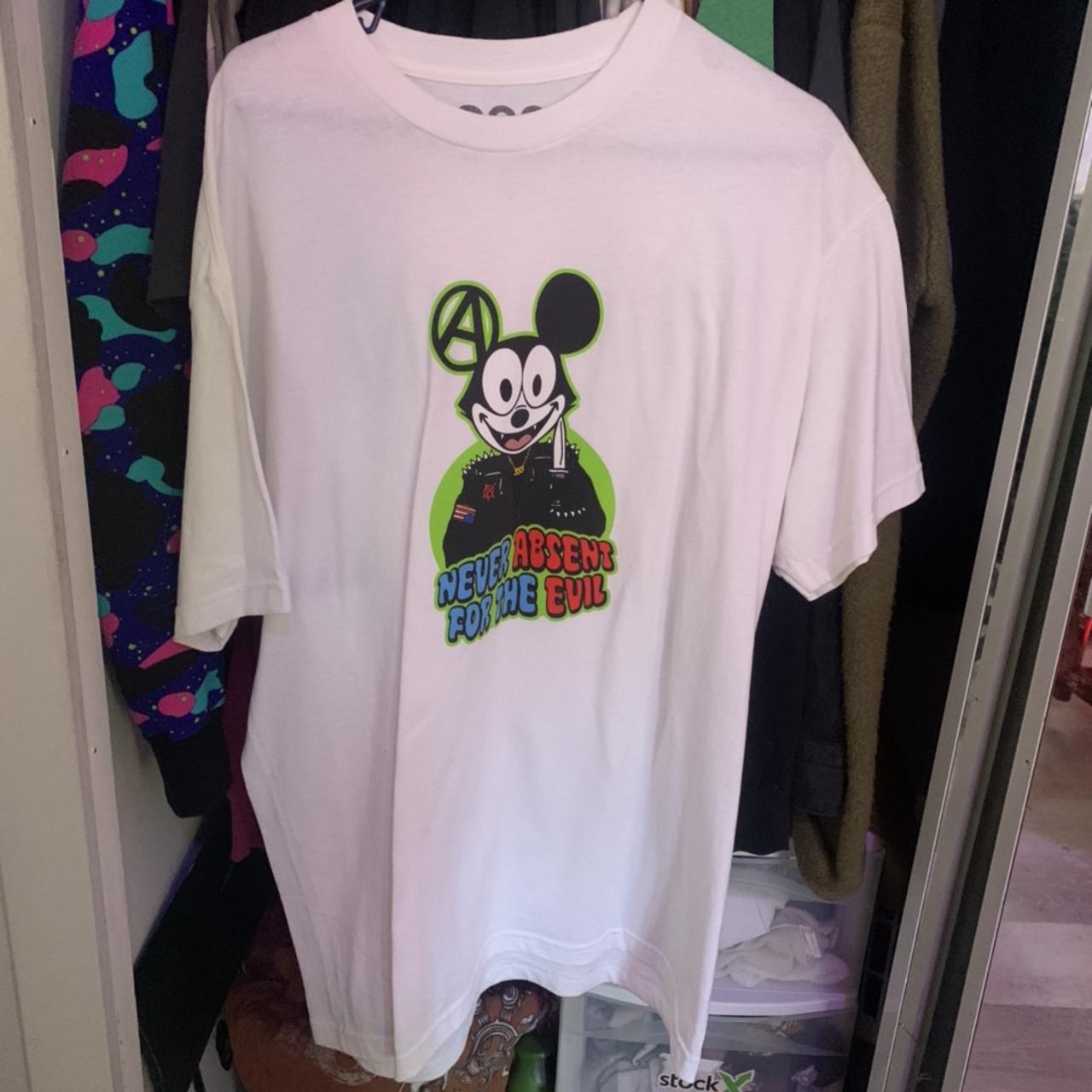 Evil mickey discount mouse t shirt