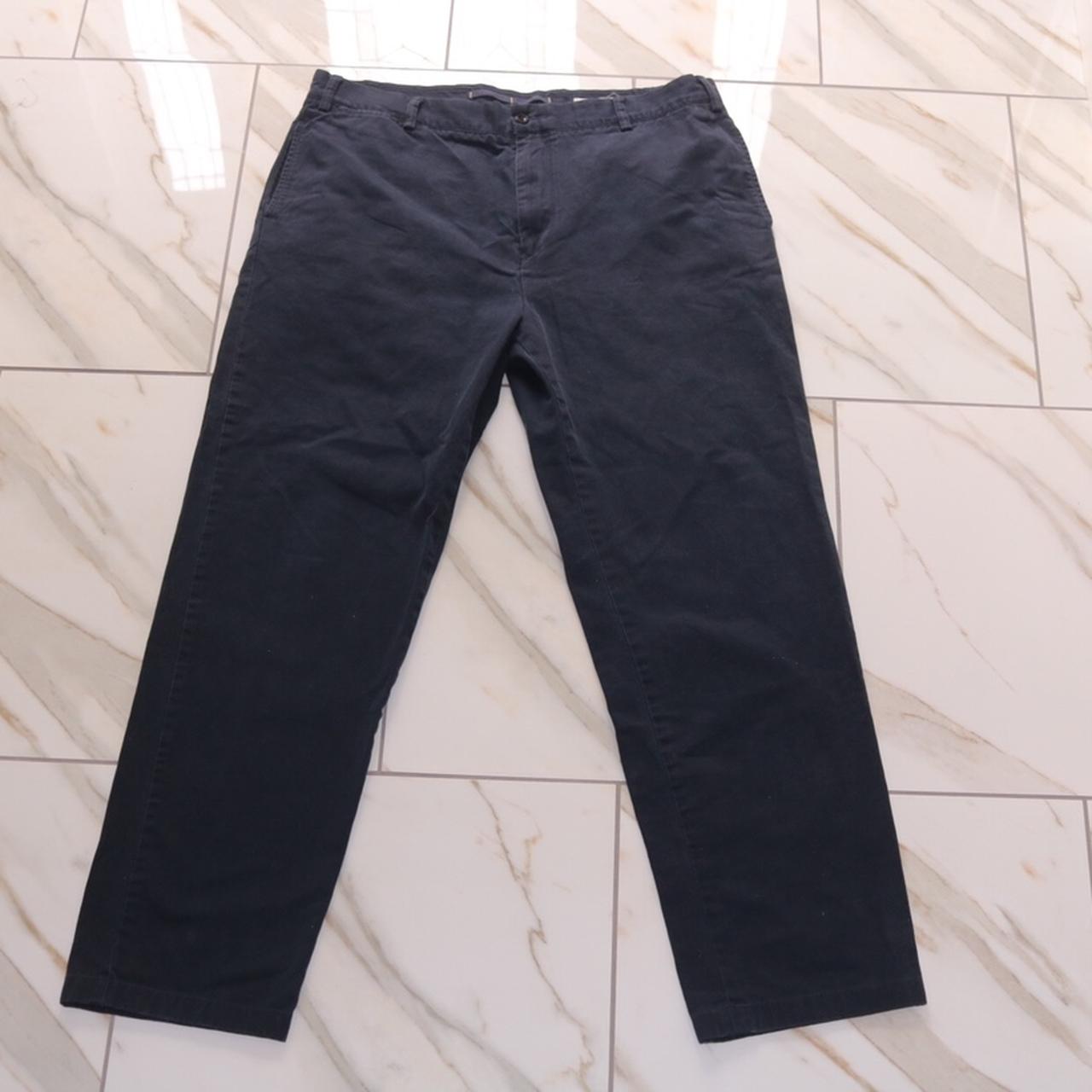 Navy blue Nautuca Pants size (W 40 x L 44) 9/10... - Depop