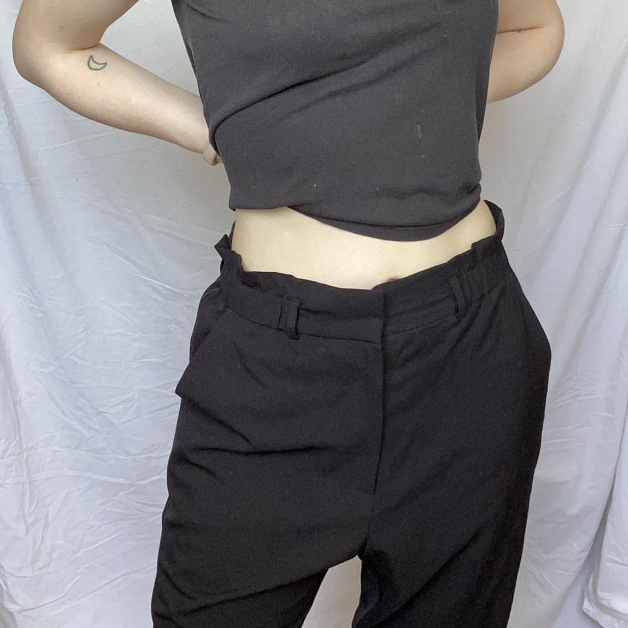 H&M Women's Black Trousers | Depop