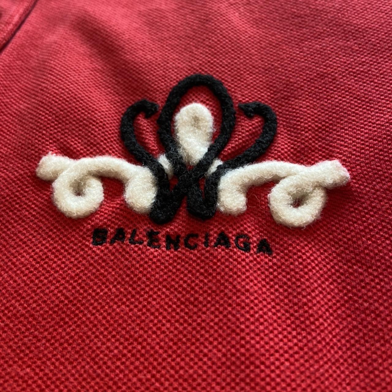 balenciaga long sleeve polo