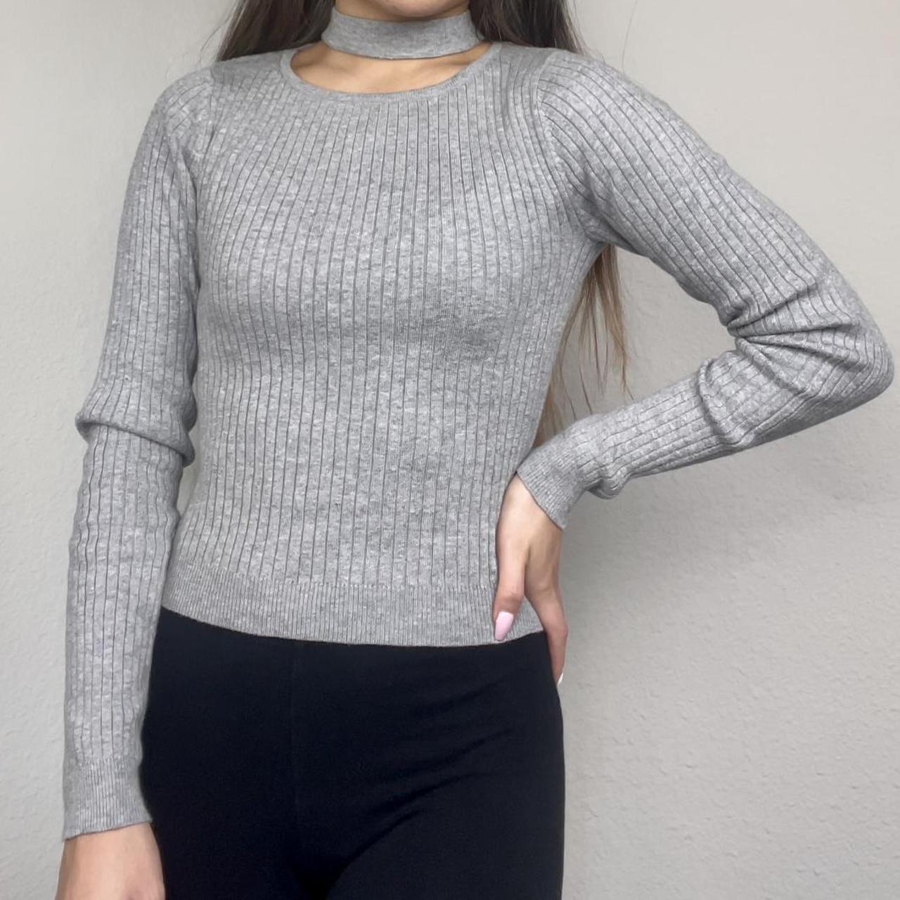 grey blouse forever 21