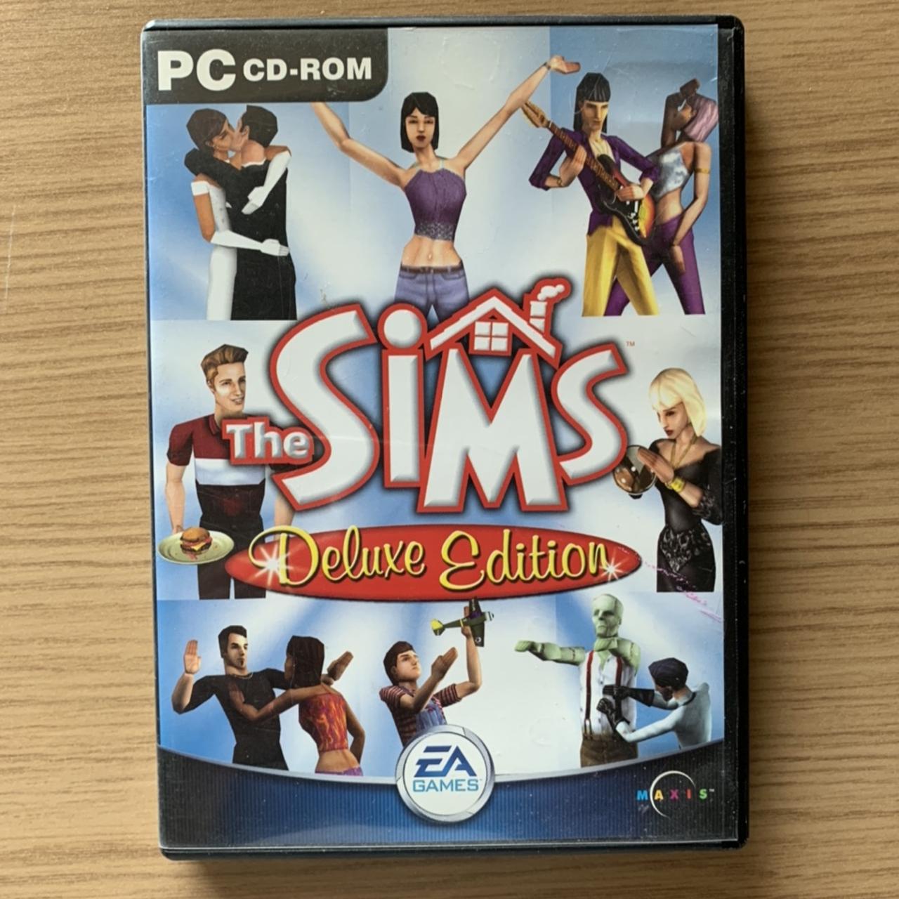 💿sims 1 deluxe edition pc game💿 both disc 1 and disc... - Depop