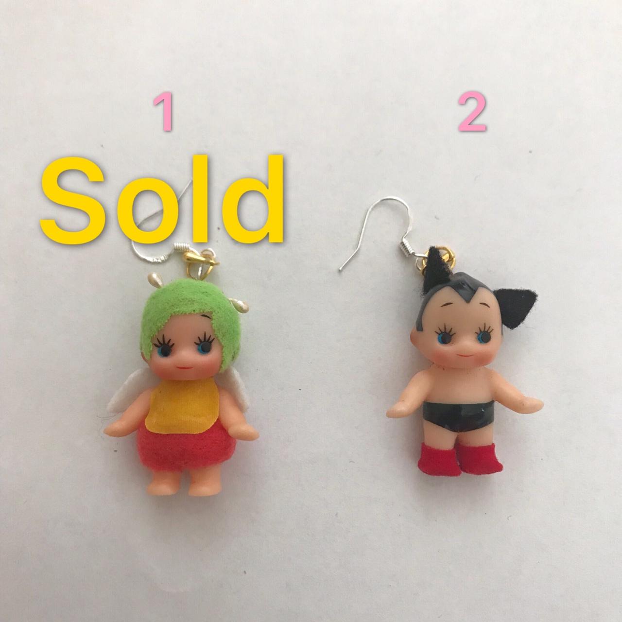 Kewpie doll earrings!! Cutie bomb💥💕💕 Vintage Japan... Depop