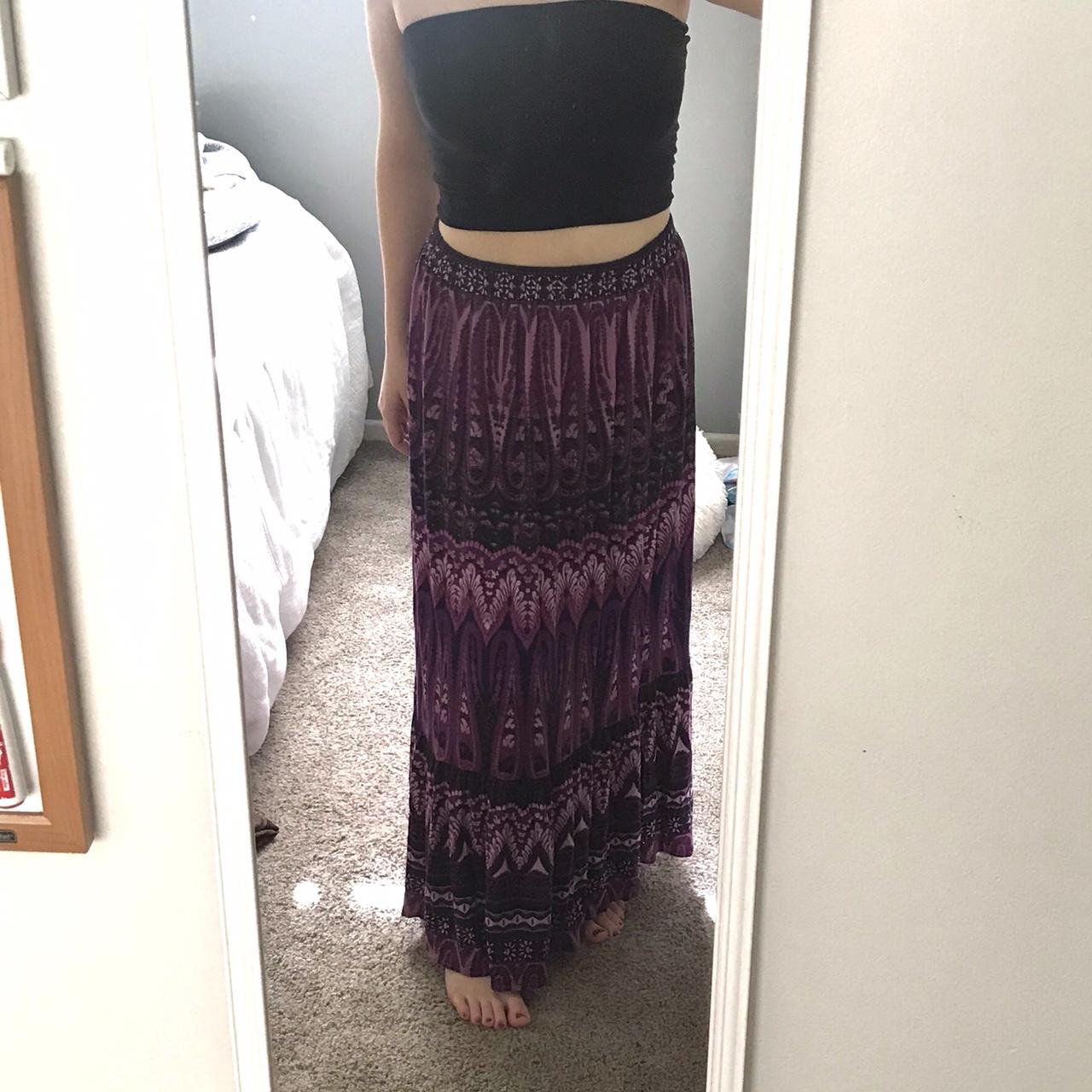 Purple maxi skirt from St. John’s Bay💟💟 Super... - Depop