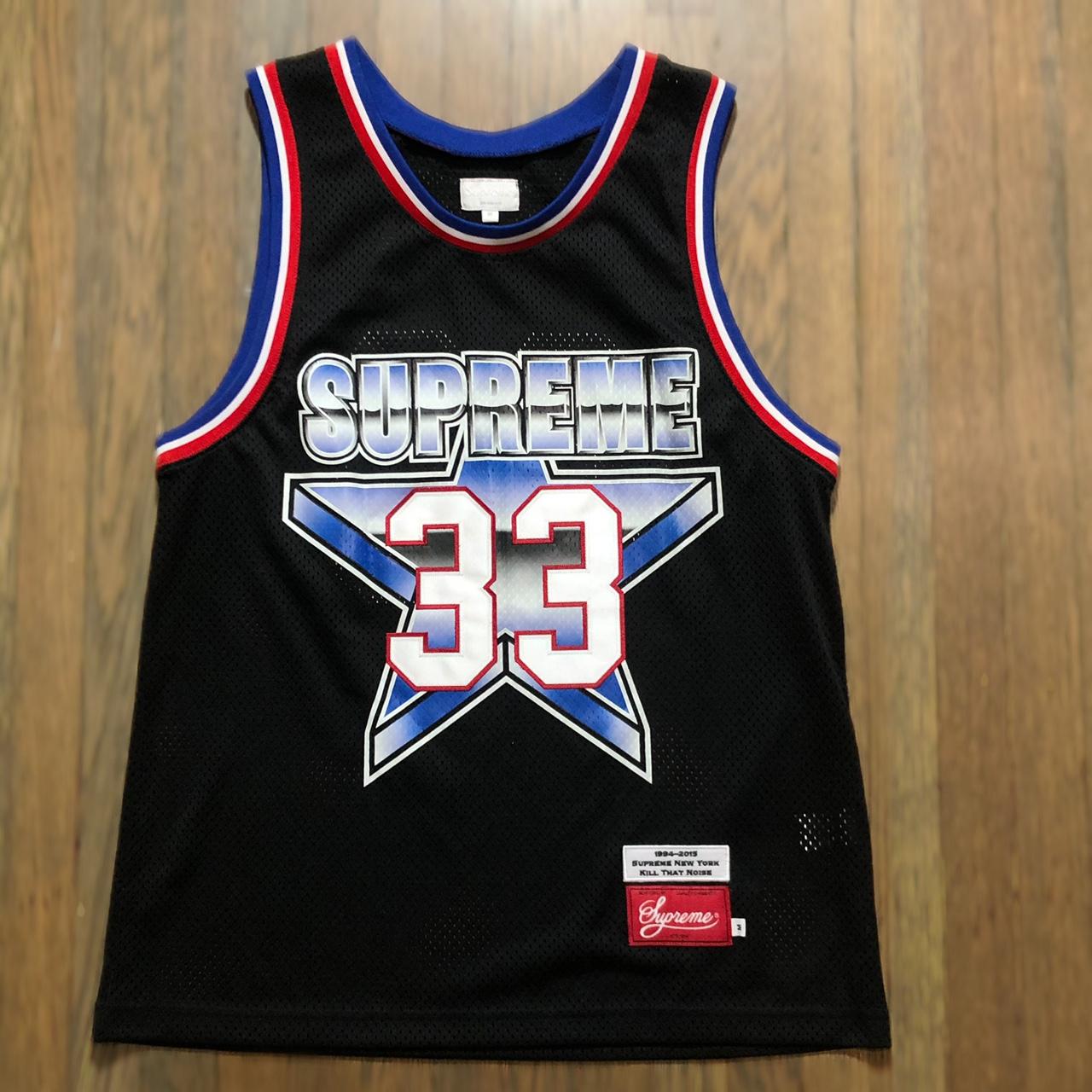 ウェア Supreme Star Basketball Jersey Black M Supreme Star Basketball Jersey Black Men's - SS24 - US