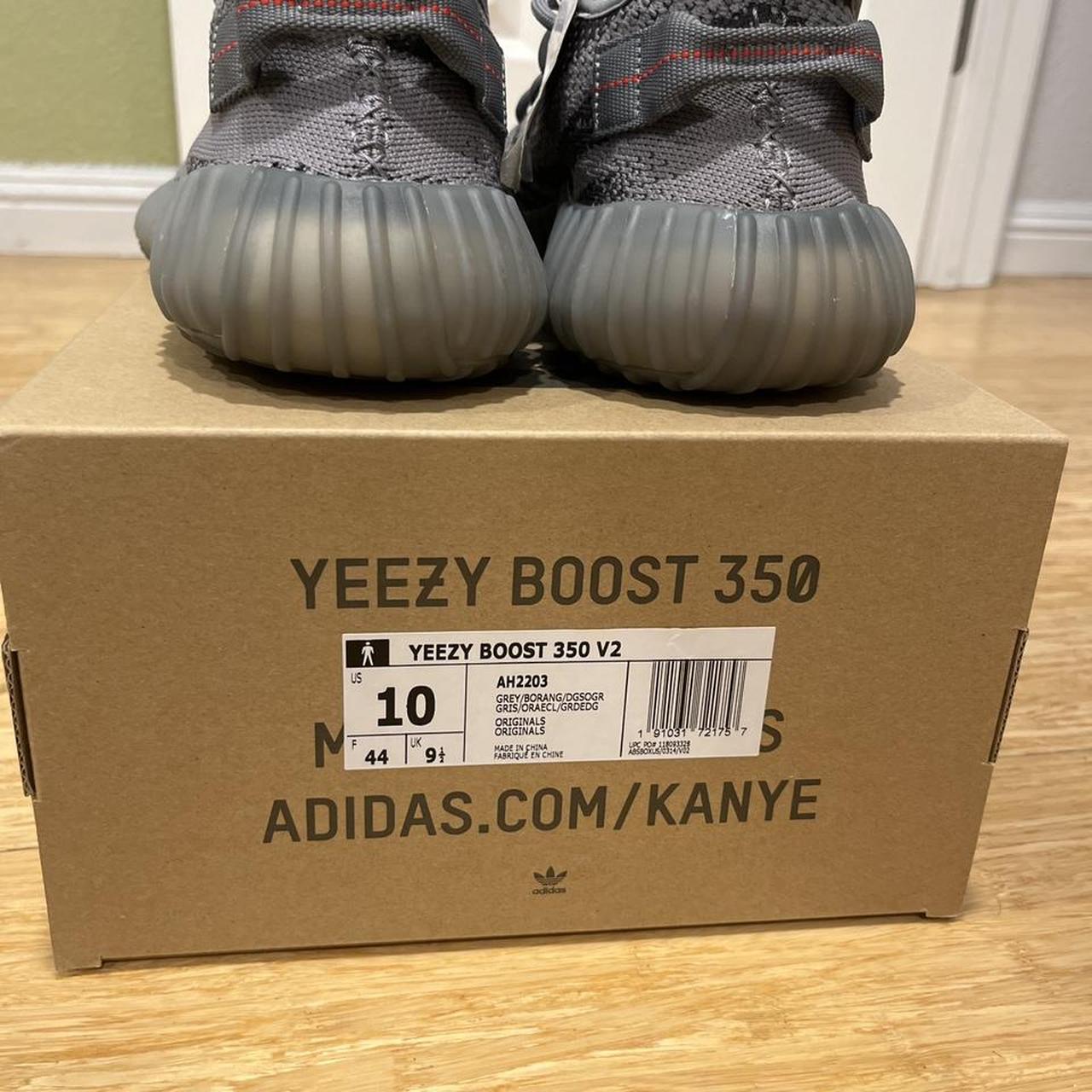 Adidas yeezy gris outlet orange trainers