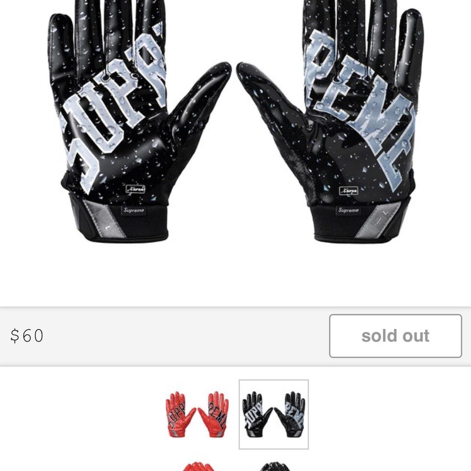 SUPREME NIKE VAPOR Jet Football Gloves $220.00 - PicClick