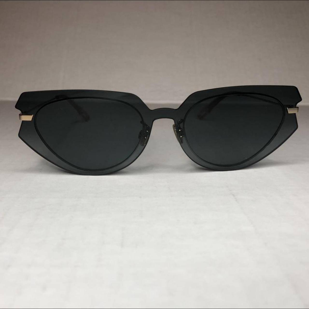 Black Christian Dior sunglasses in excellent... - Depop