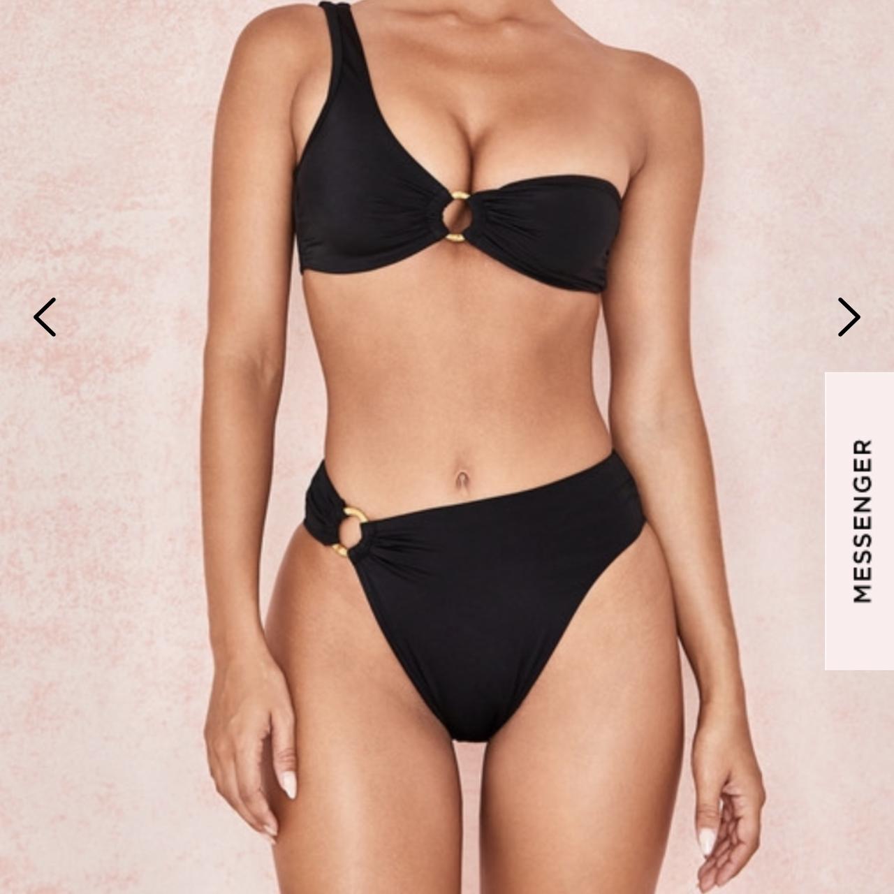 house of Celeb boutique black bikini worn once box... - Depop