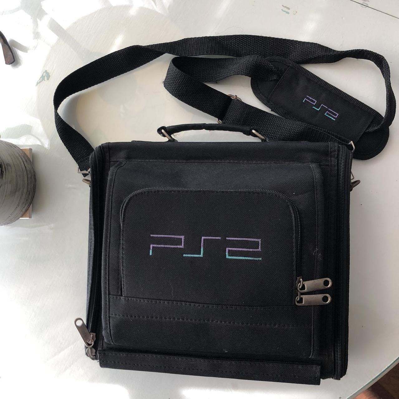 Vintage PlayStation 2/Ps2 carrying case... - Depop