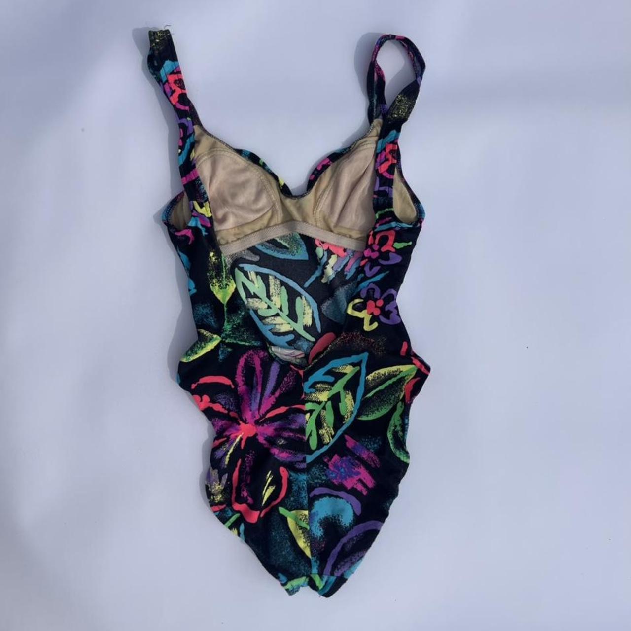 vintage one piece swimsuit size 9 in womens brand:... - Depop