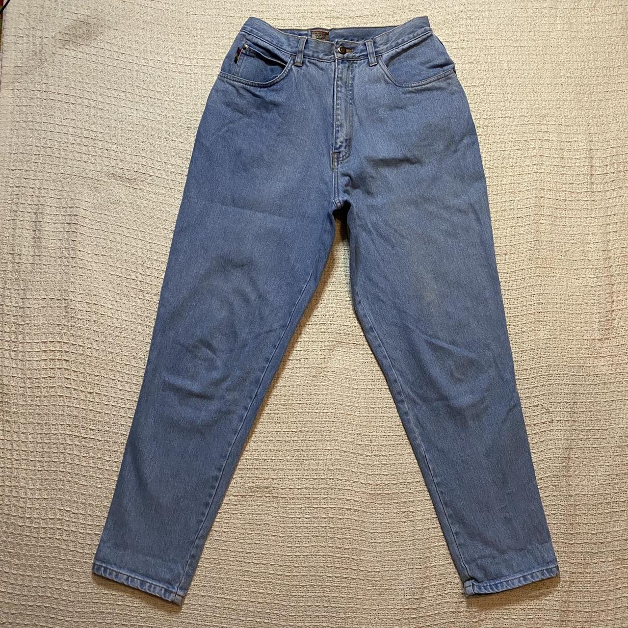 light blue gitano jeans -colored tag detail on... - Depop