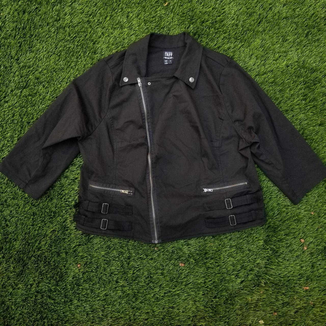 vintage ENOEX Y2K asymmetry jacket bc-