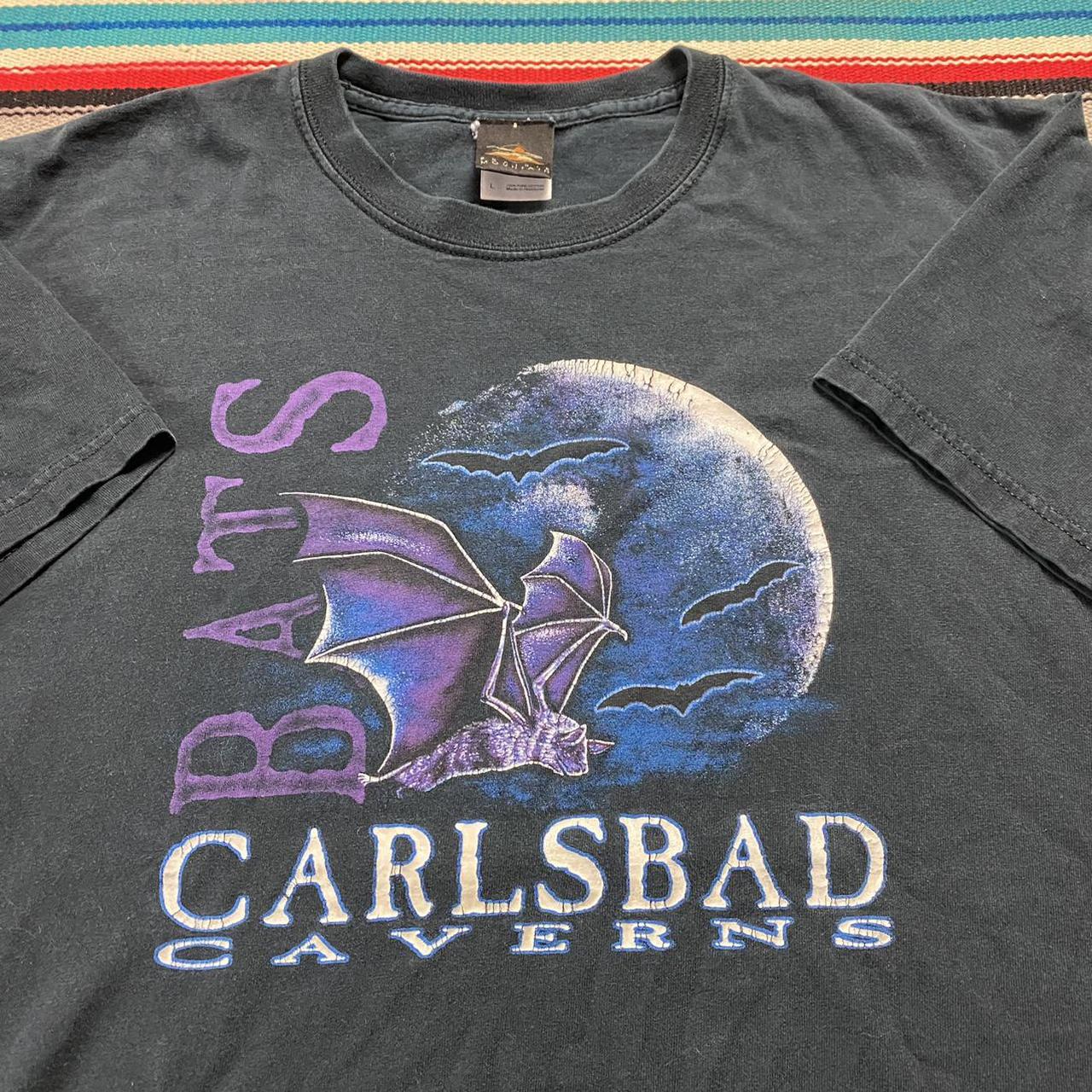 Vintage Carlsbad Cavern Bats Graphic T Shirt Men’s... - Depop