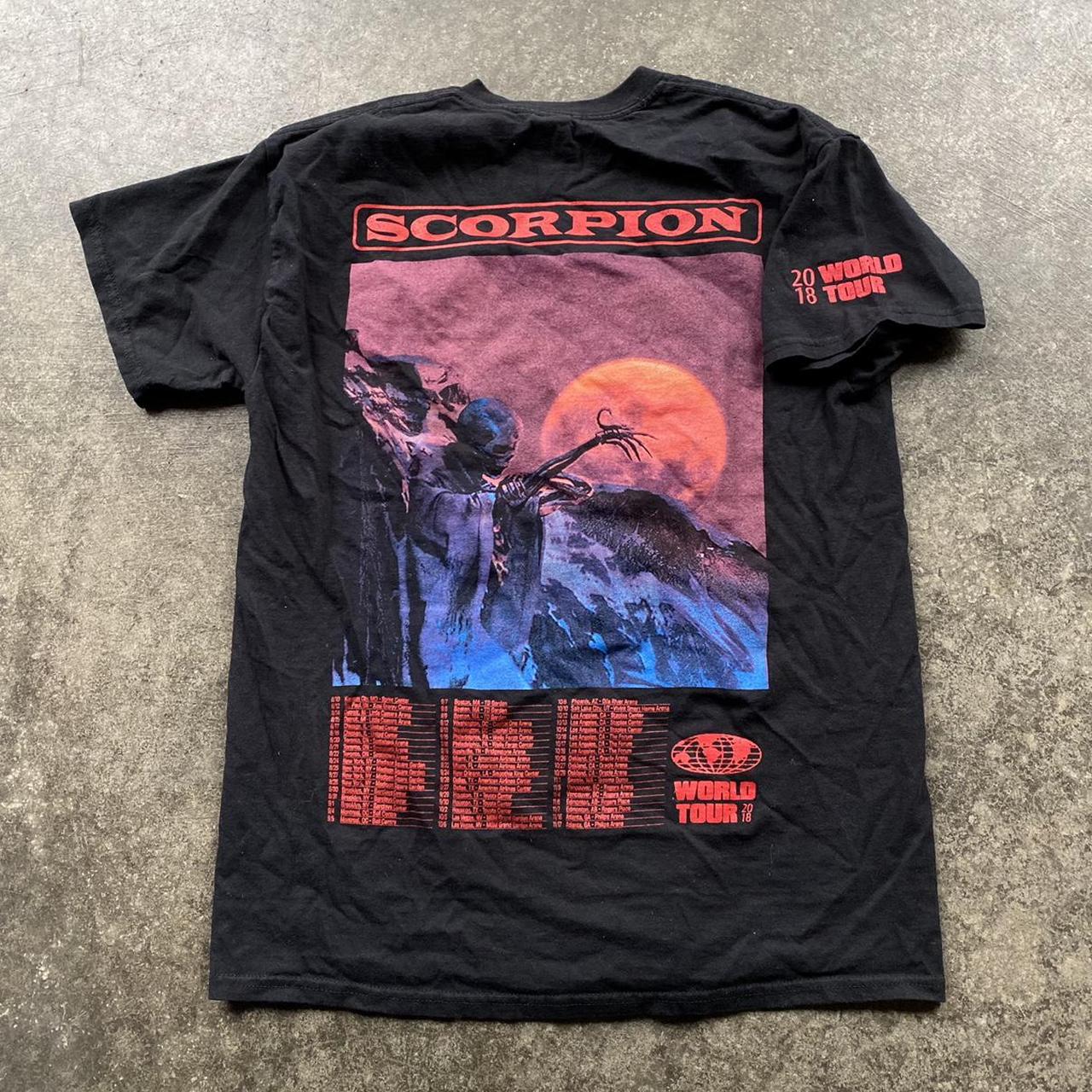 Drake OVO 2018 Scorpion Tour Graphic Shirt,