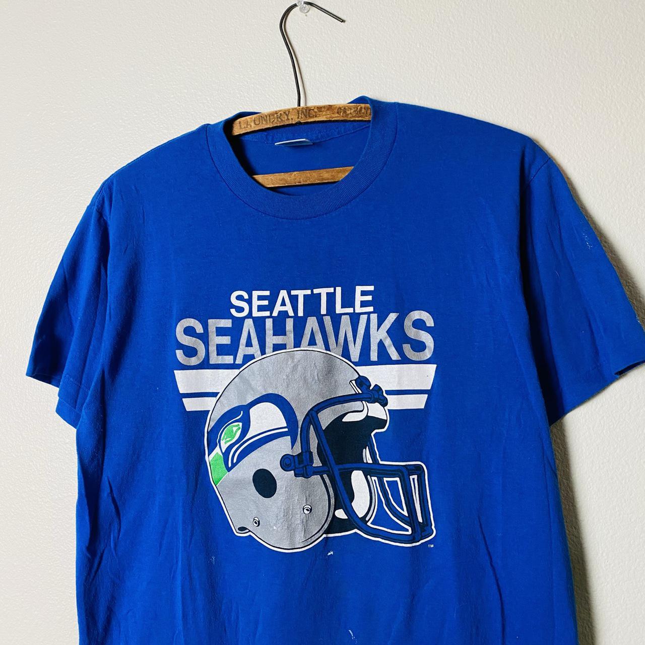 80s Vintage Seahawks T-shirt Seattle Seahawks Graphic Tee 