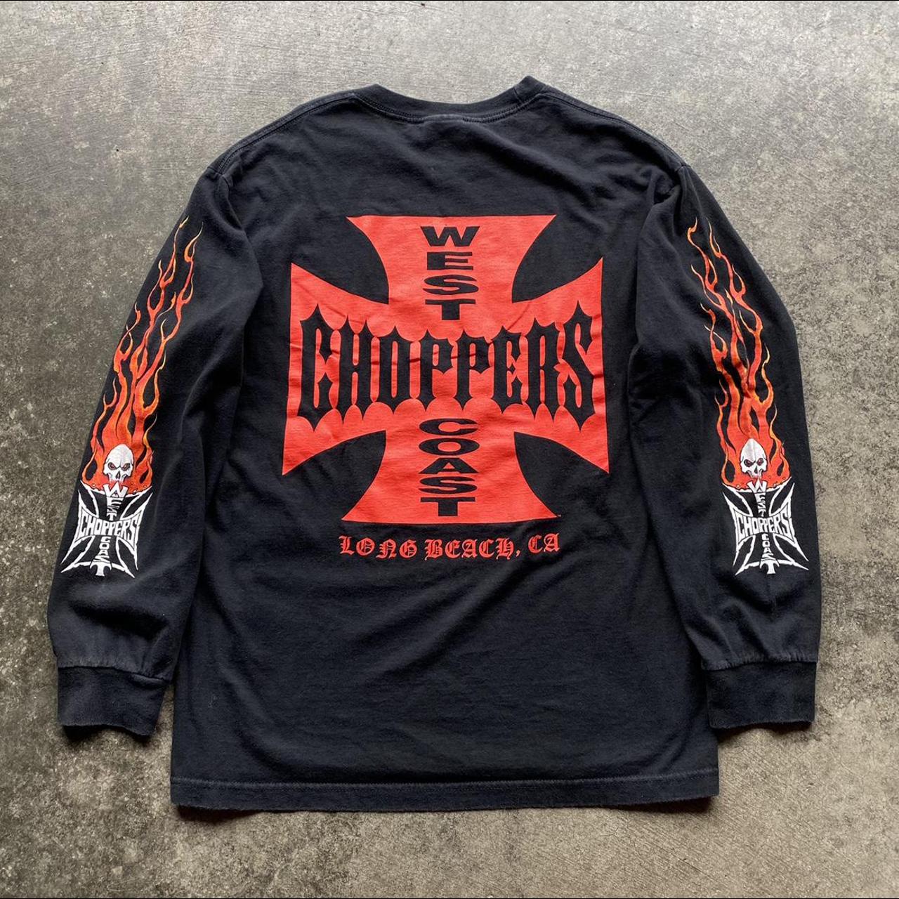 Vintage Y2K West Coast Choppers Long Beach... - Depop