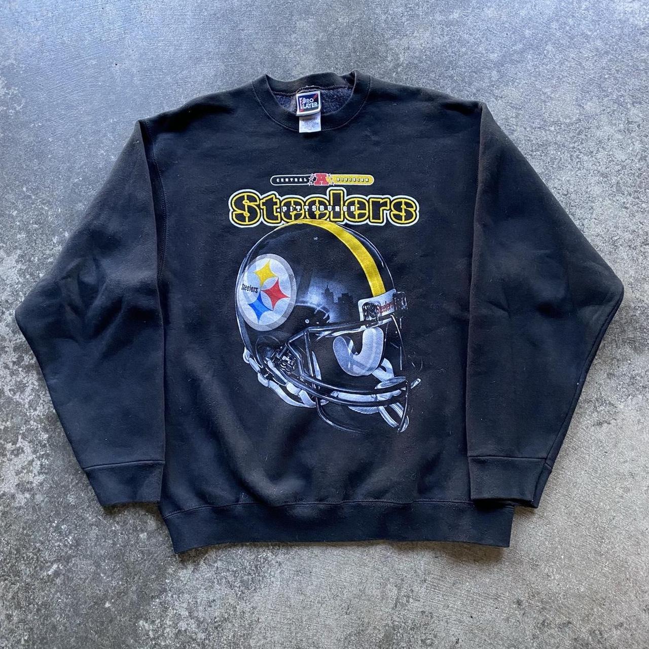 Vintage 90s Pittsburgh Steelers NFL Graphic... - Depop