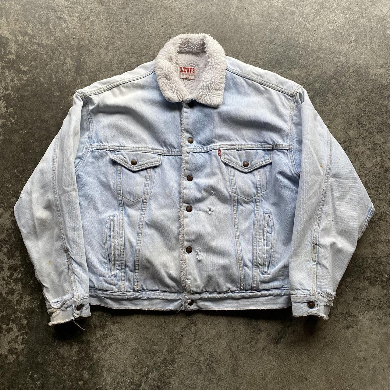 Levi's Men's Blue Jacket | Depop