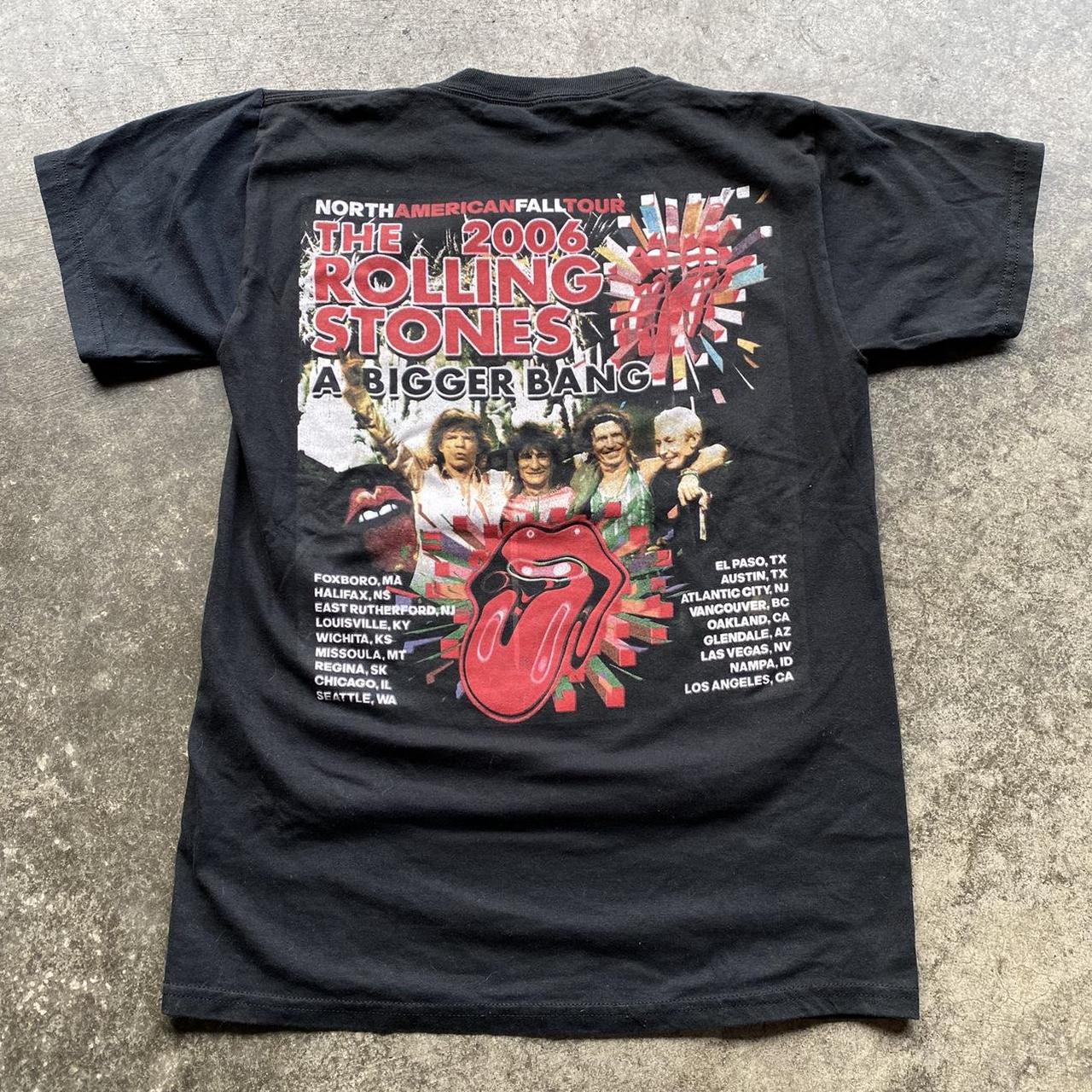 Vintage Rolling Stones Bigger Bang Tシャツ VINTAGE THE ROLLING STONES A BIGGER BANG 2006 TEE SHIRT