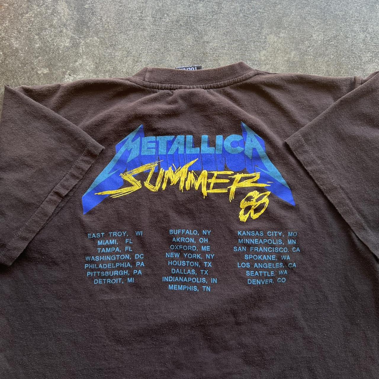 1988年METALLICA 1988 サマーライブTシャツ