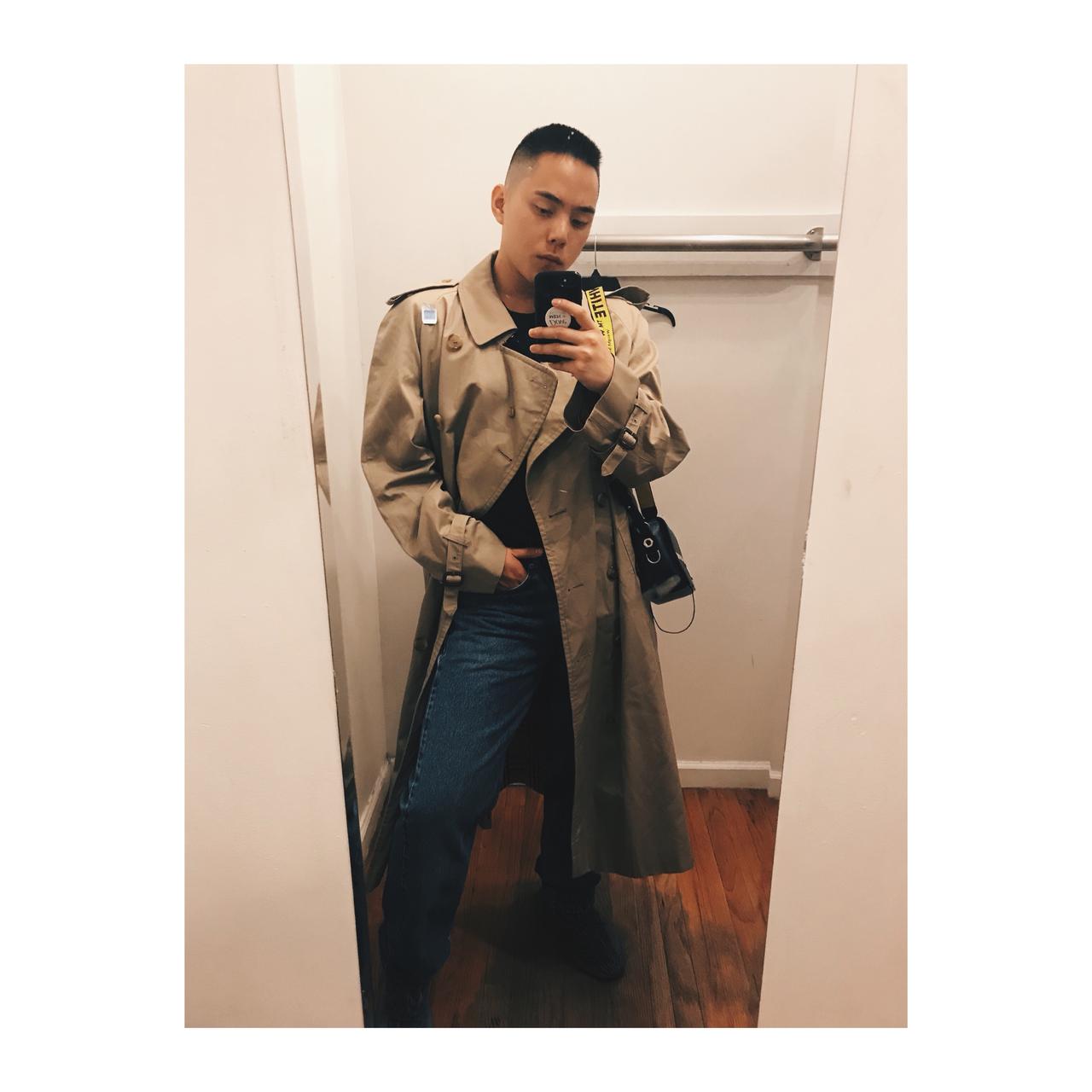 authentic burberry trench coat