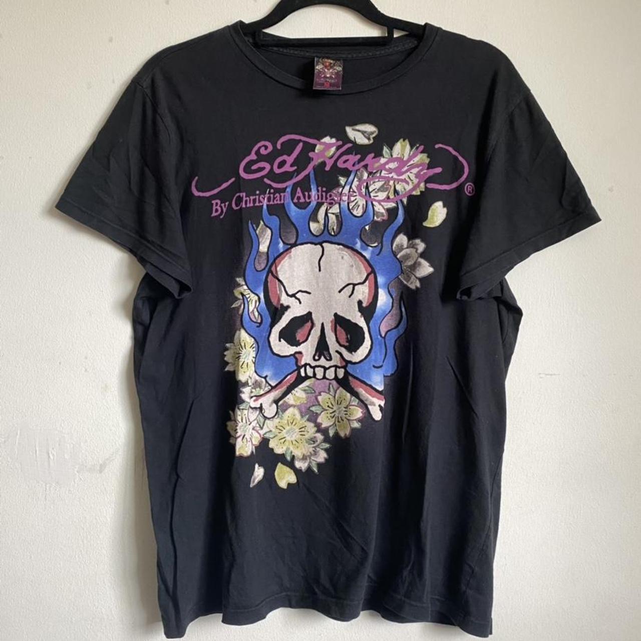 Sickest Ed Hardy Graphic Tee 🔥 True vintage - from... - Depop