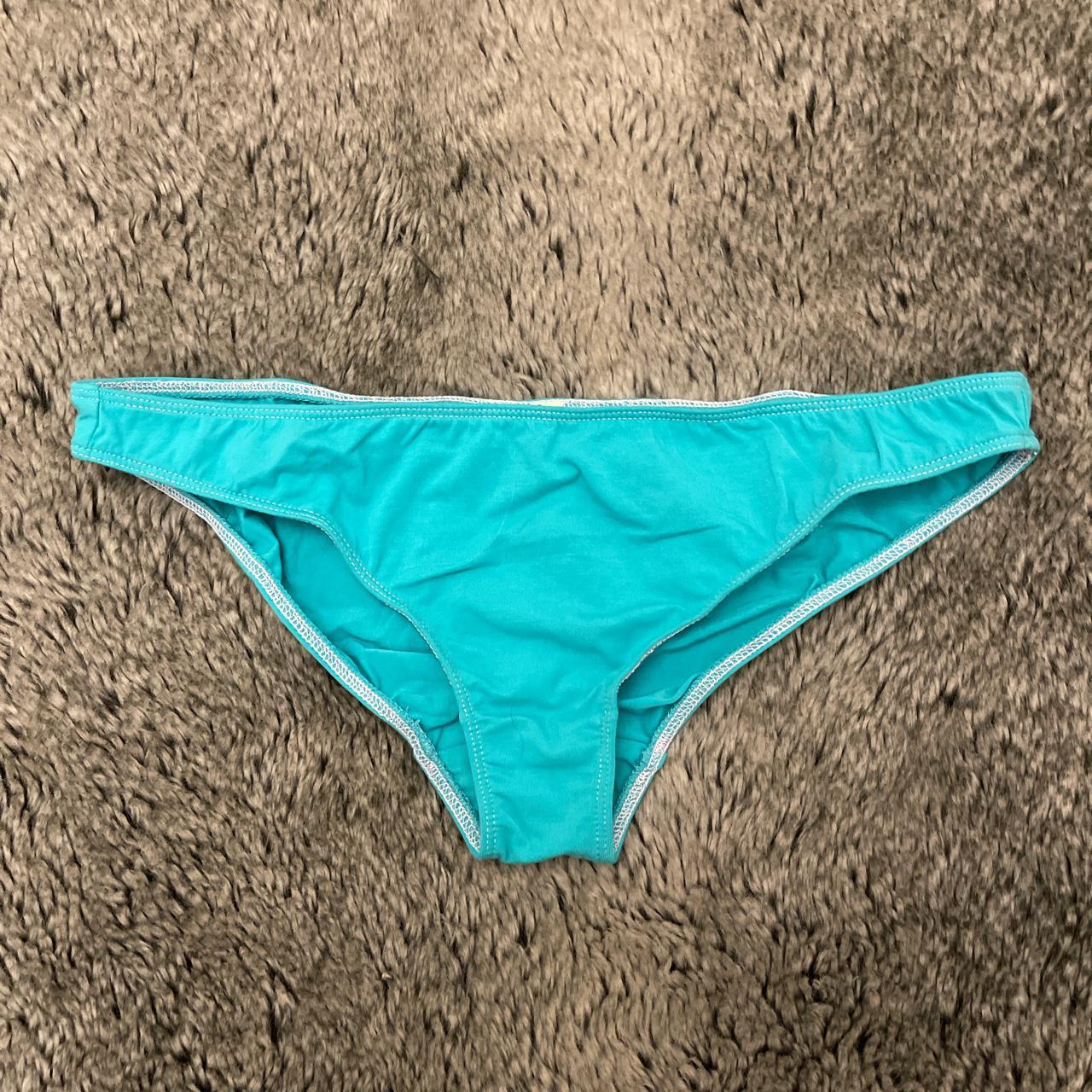Free people turquoise knickers Brand new without... - Depop