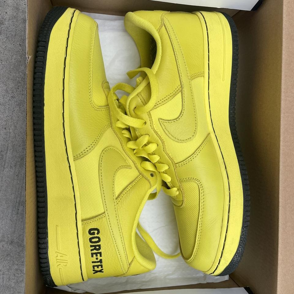 Nike Air Force 1 Low Gore-Tex Dynamic Yellow Only... - Depop