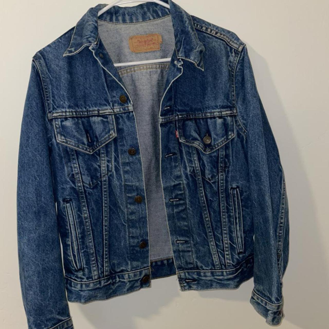 authentic levi jean jacket