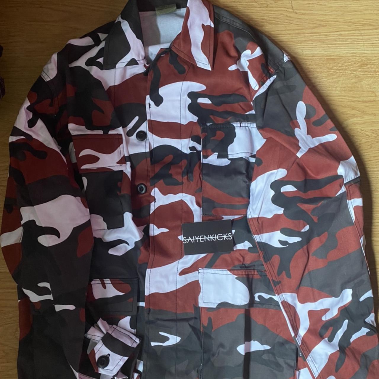 the weeknd camo jacket