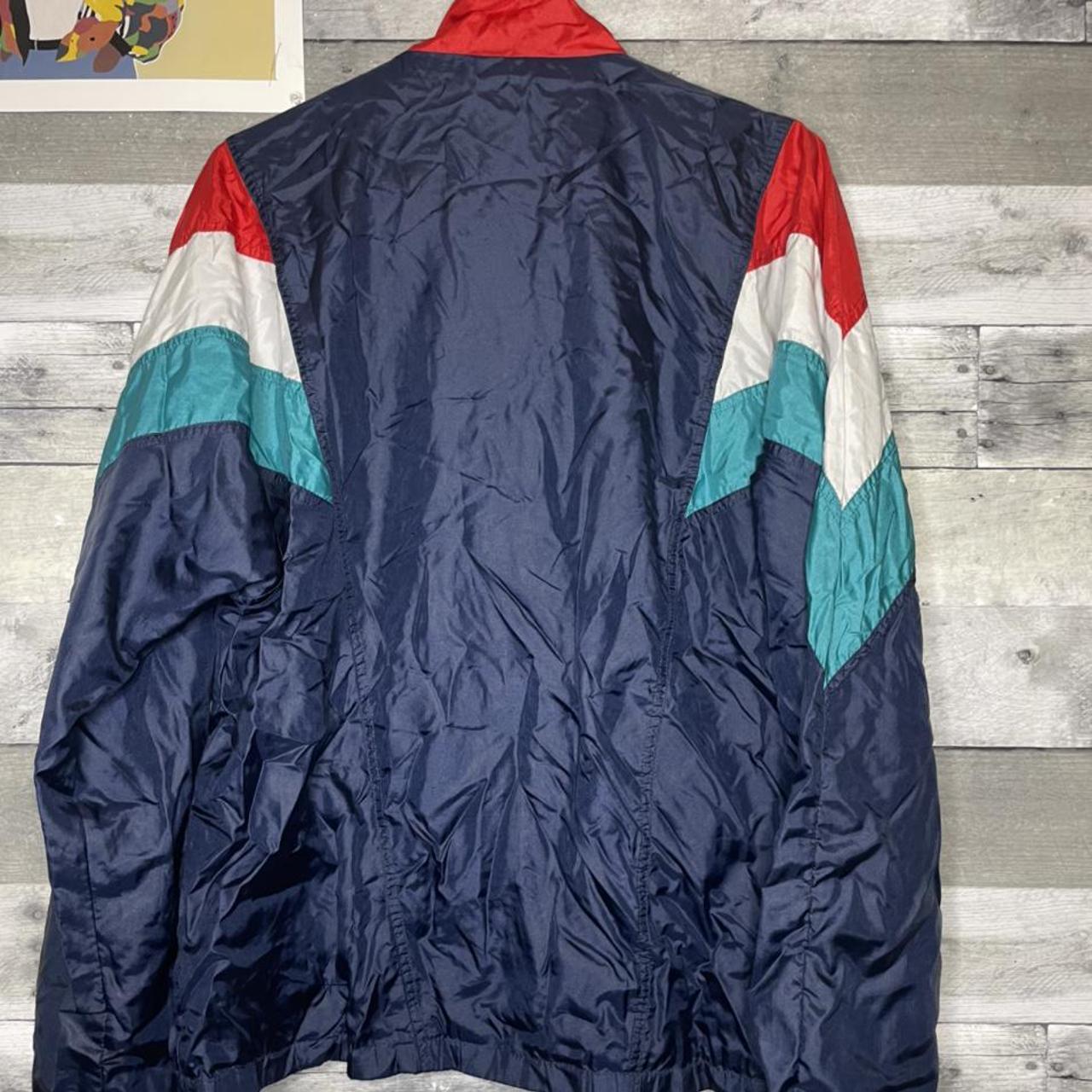 Amazing Vintage Adidas 1980s Windbreaker Track... - Depop