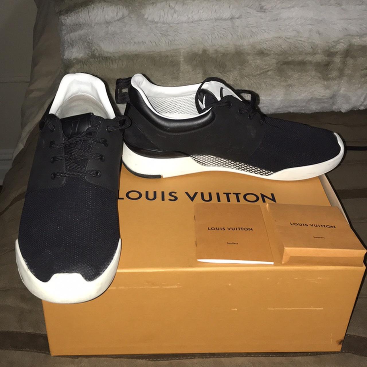 Louis Vuitton Damier Sneakers — 100% authentic Worn - Depop