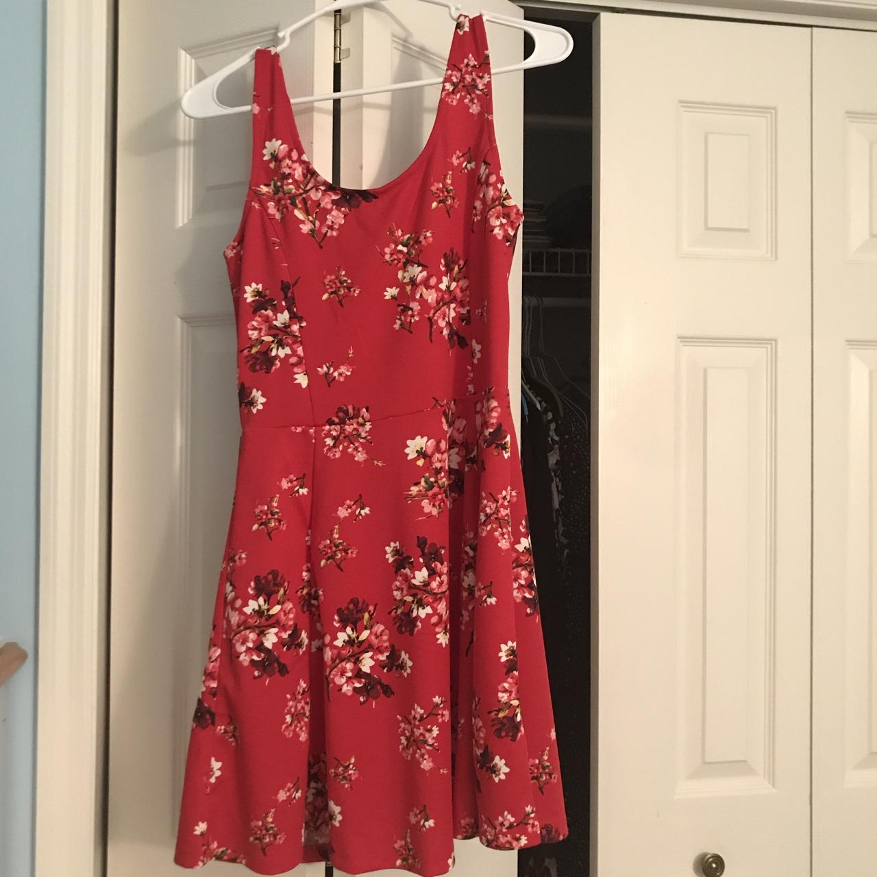 H&m cherry outlet dress