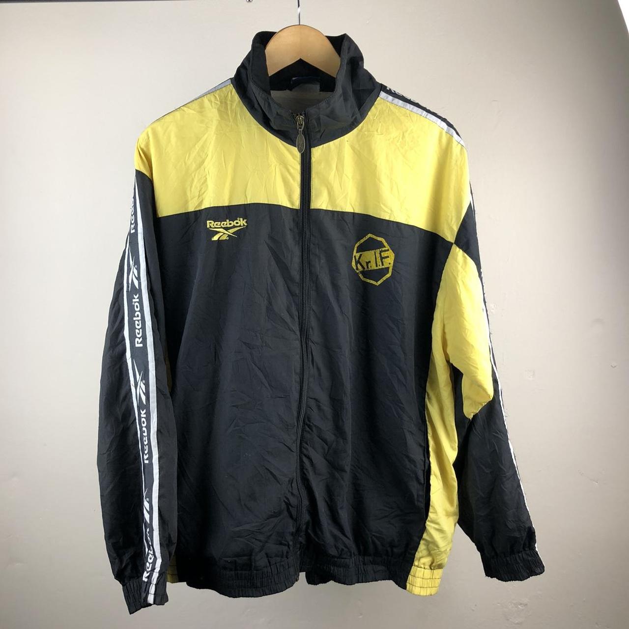 Vintage Reebok Track Jacket Good condition for the... - Depop