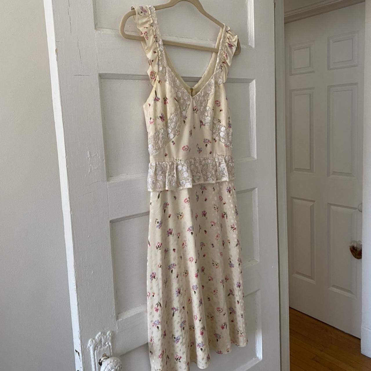 Jill Stuart Floral Dress 100 Silk Such A Pretty Depop