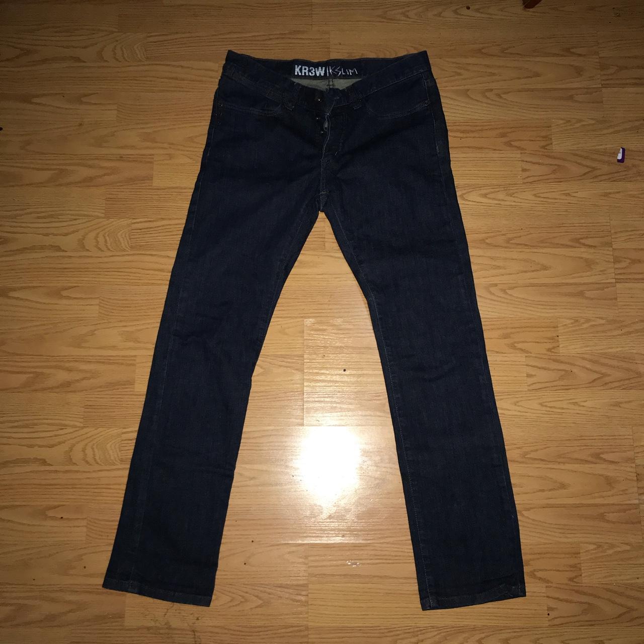 Product Image 1 - Kr3w k-slim dark blue denim