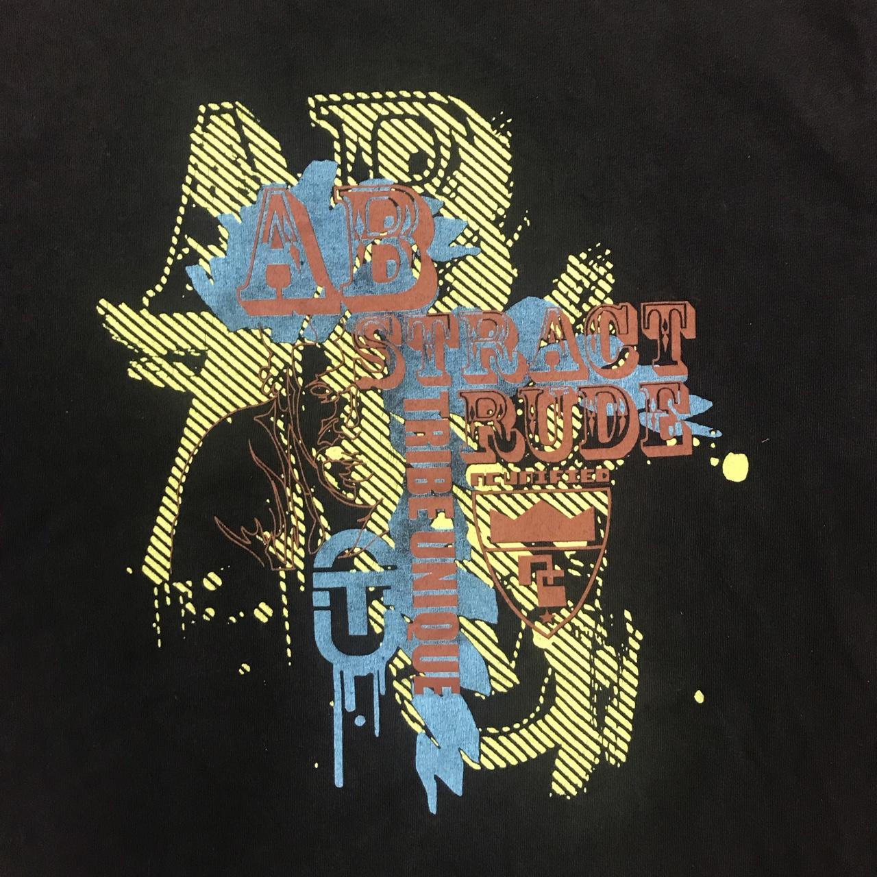 Abstract Rude. Tribe Unique shirt . Underground hip... - Depop