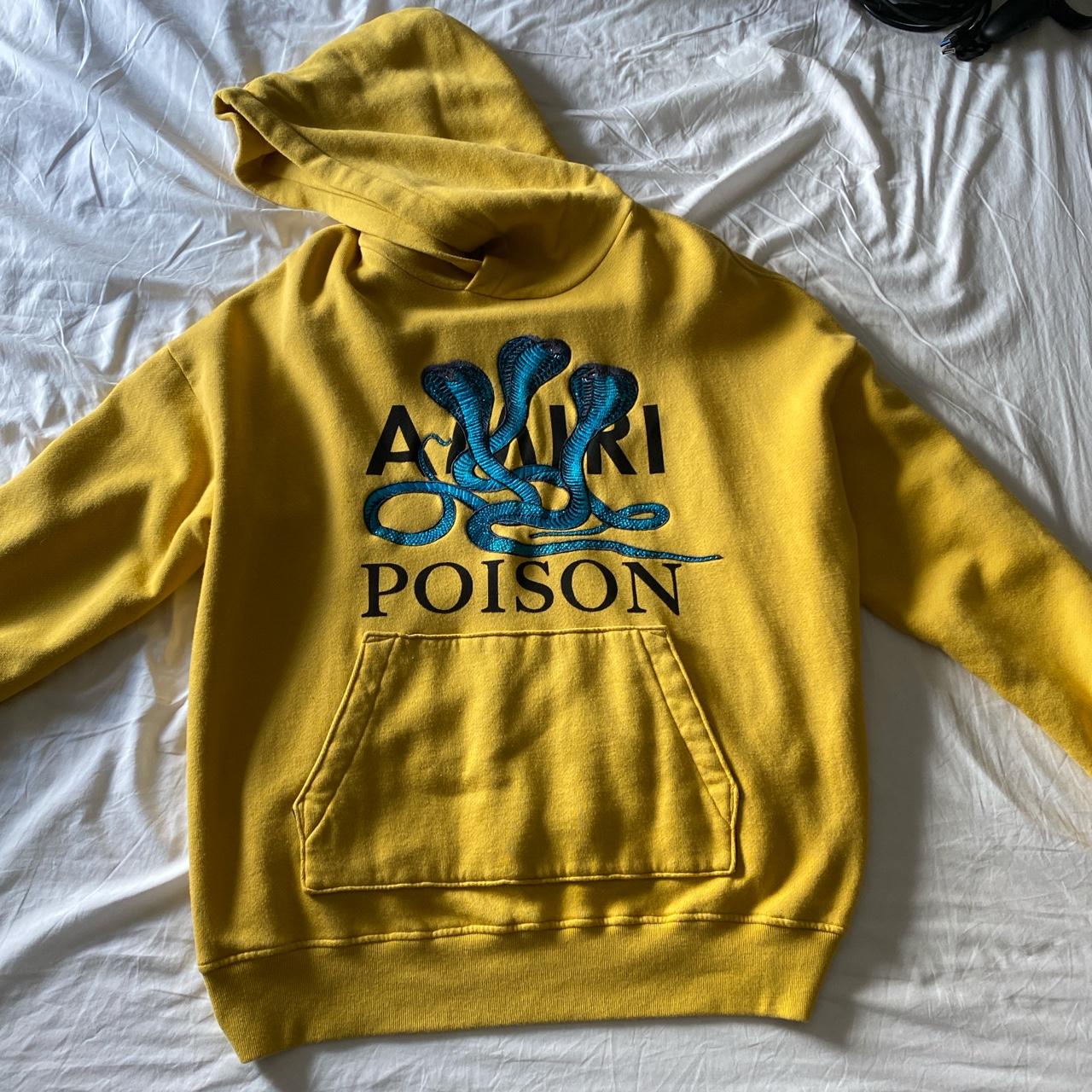 Amiri old season poison hoodie. 100 authentic Size. Depop