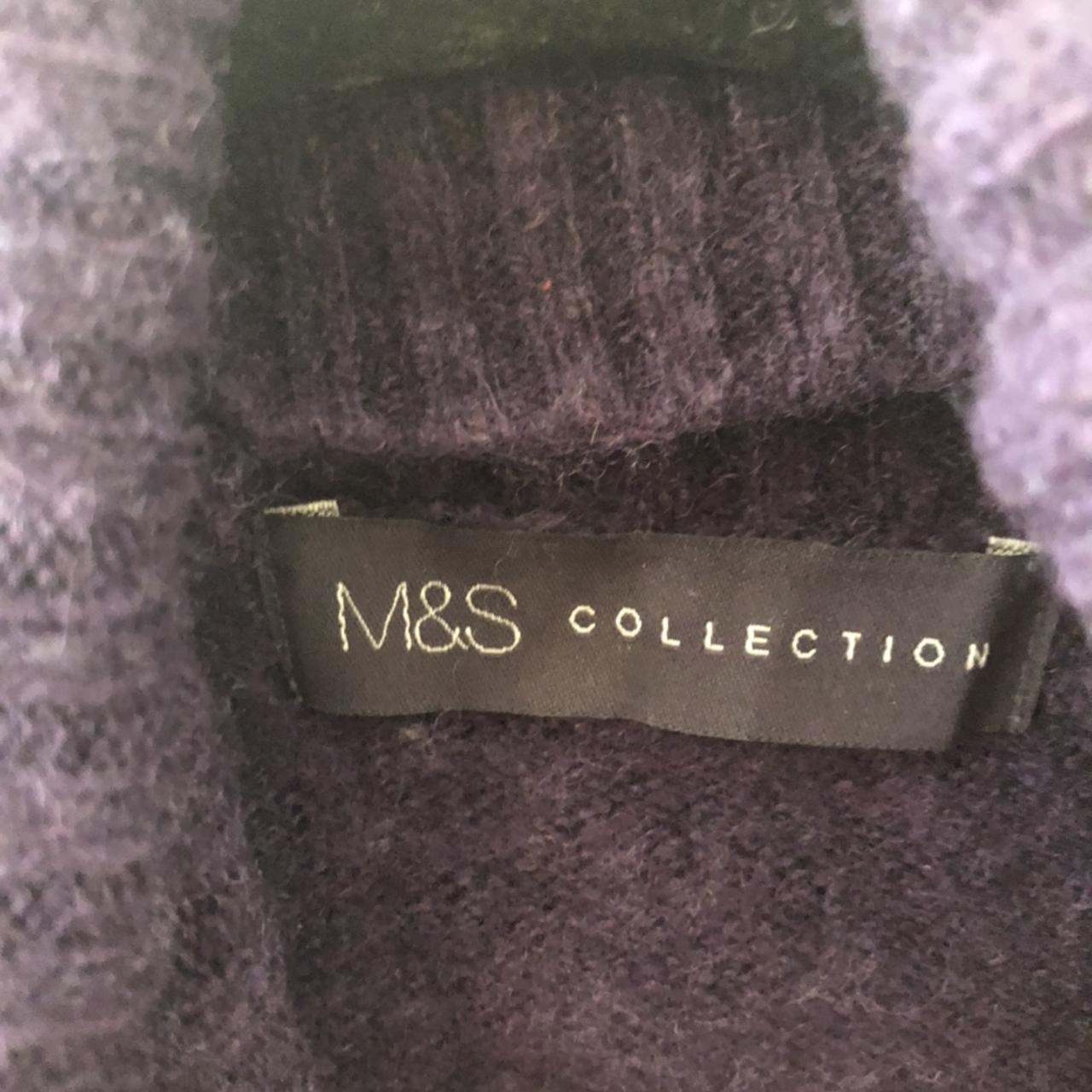 Marks & Spencer Women's Purple Jumper | Depop