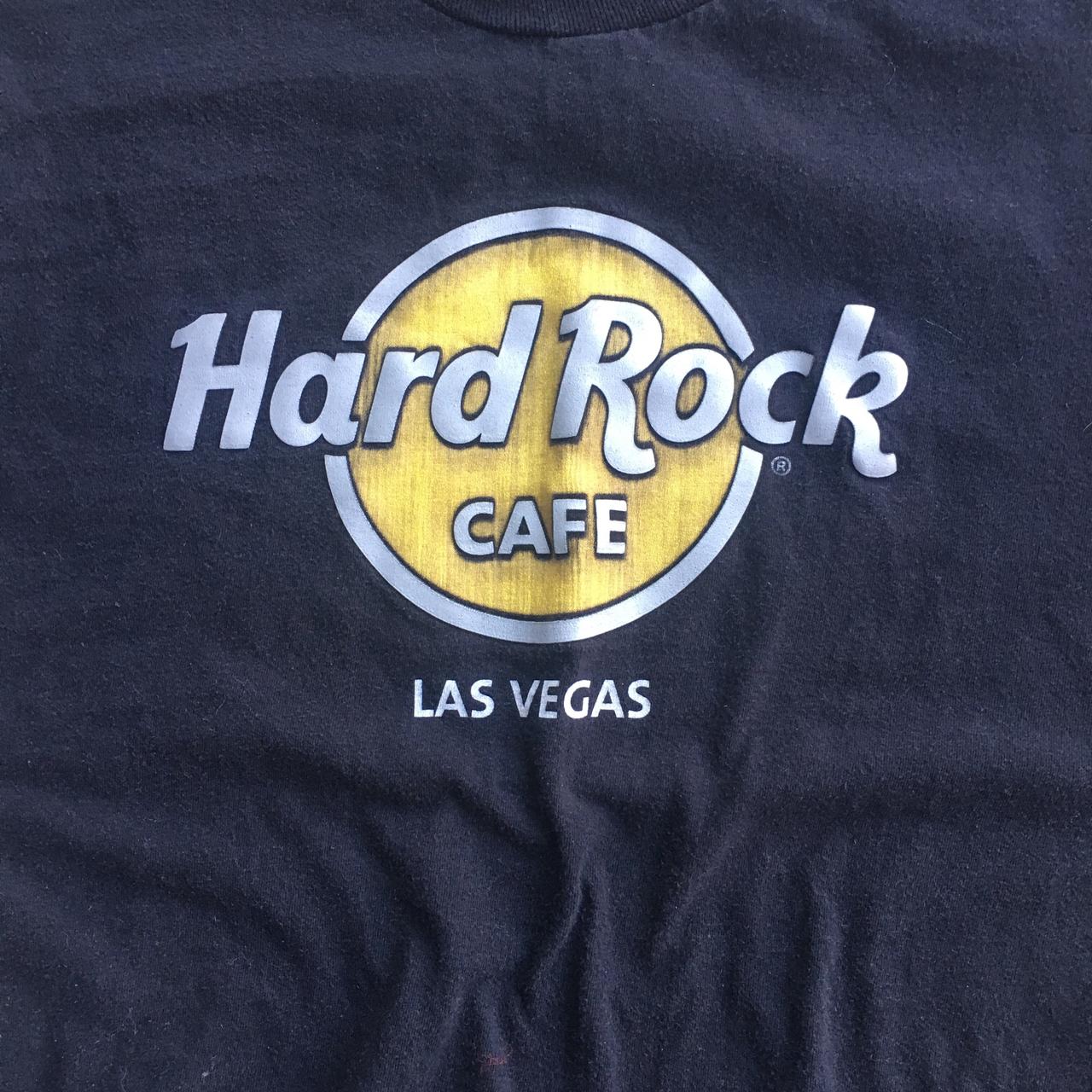 Hard Rock Cafe Men's Las Vegas T-Shirt in Cream - Size Large