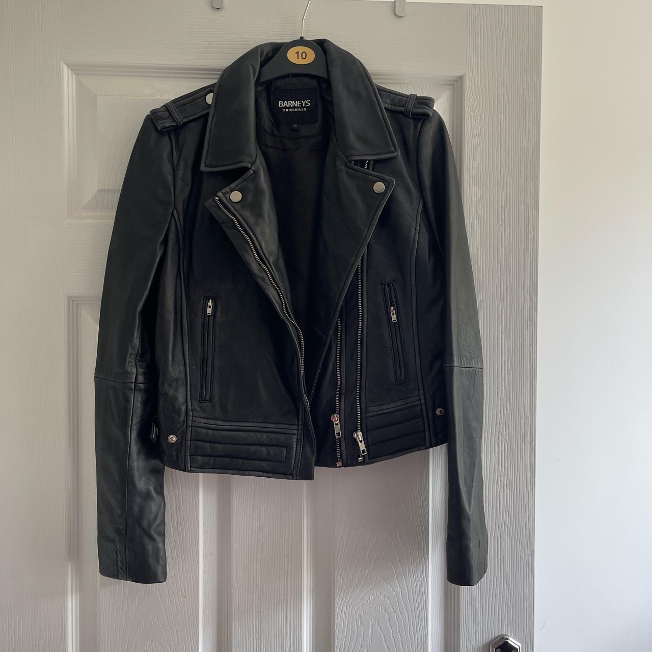 Barney's Women's Black Jacket | Depop