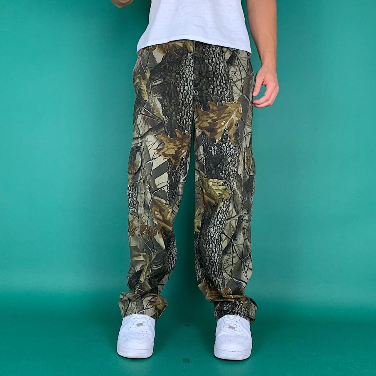 y2k camo pants