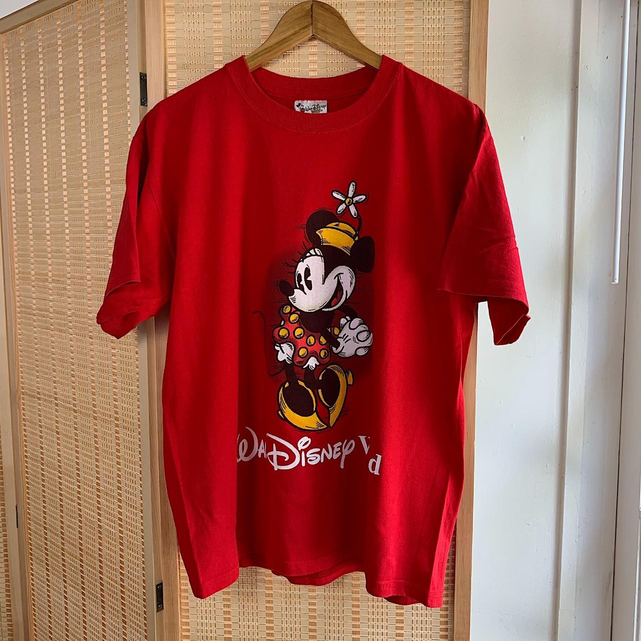 Vintage Walt Disney World T-shirt with Minnie. Made... - Depop