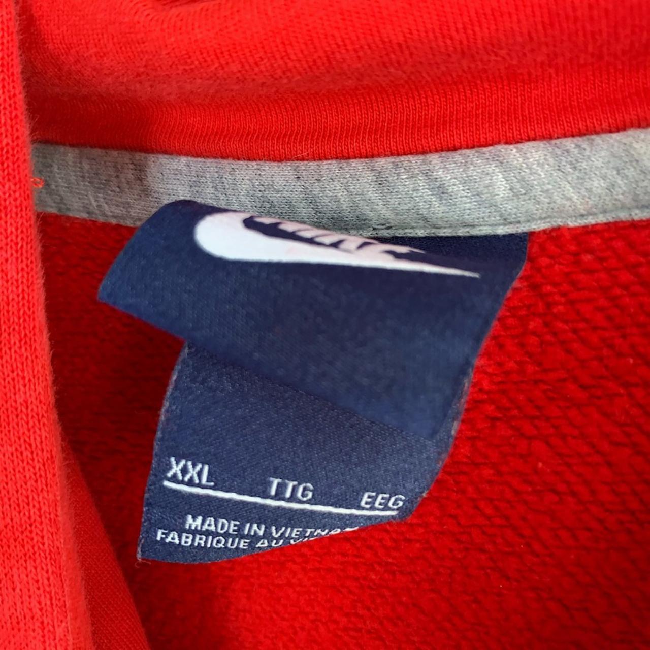 NIKE Hoodie. Made in Vietnam. Size XXL Condition... Depop